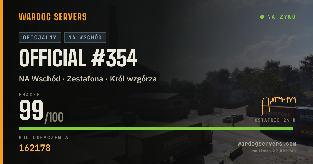 Baner ze statusem na żywo: Official #354