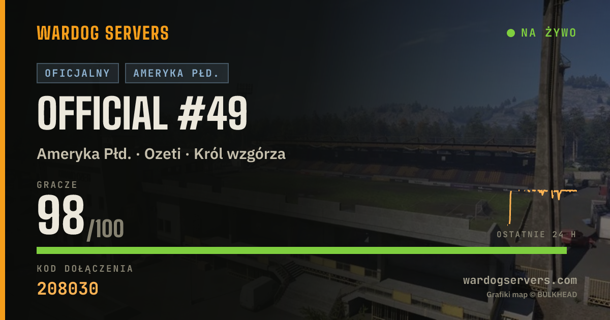 Baner ze statusem na żywo: Official #49
