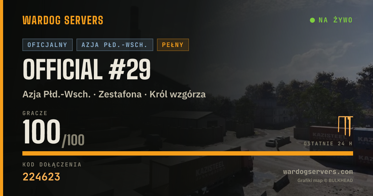 Baner ze statusem na żywo: Official #29