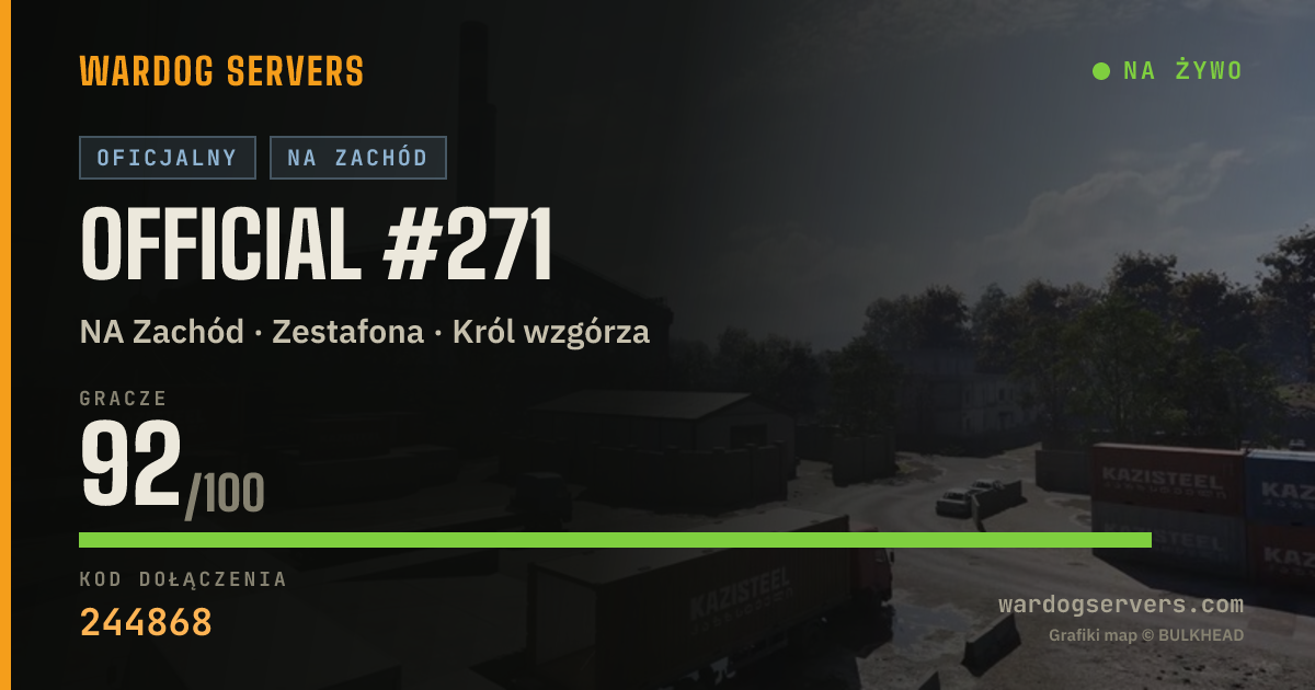 Baner ze statusem na żywo: Official #271