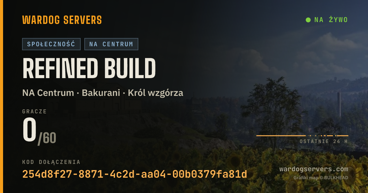 Baner ze statusem na żywo: refined build