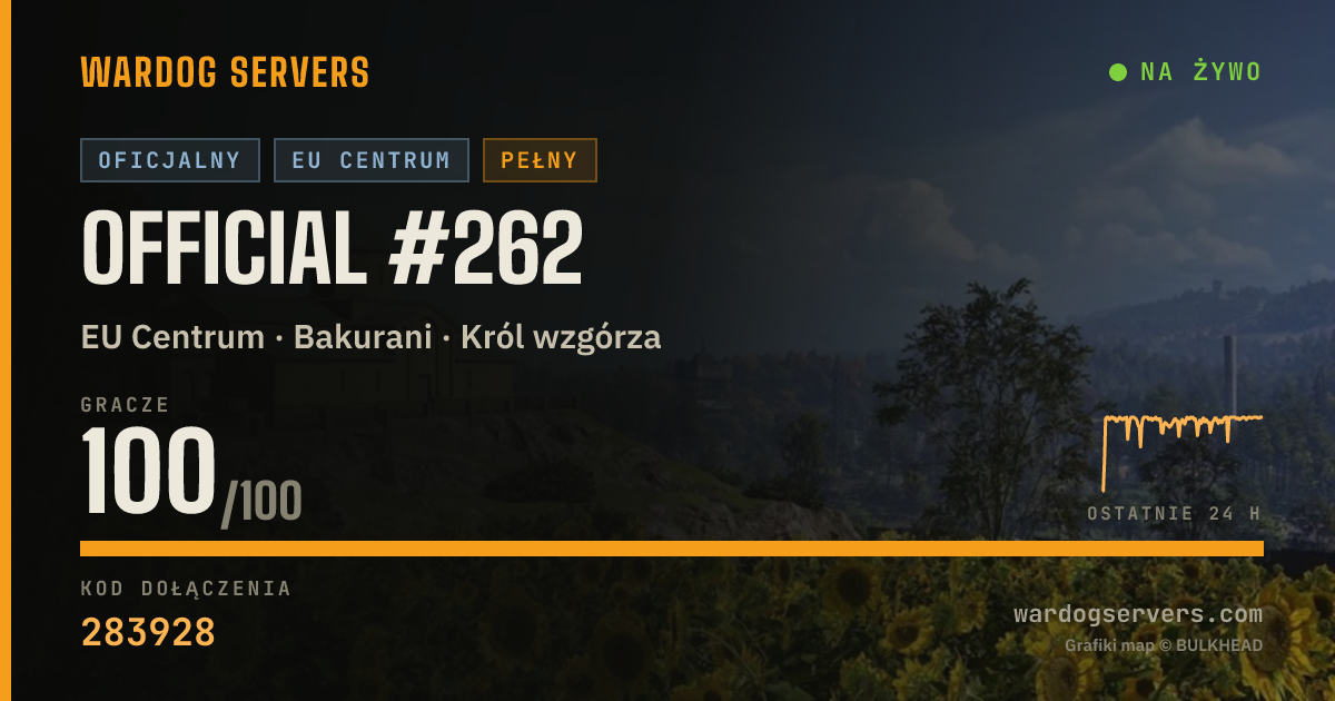 Baner ze statusem na żywo: Official #262