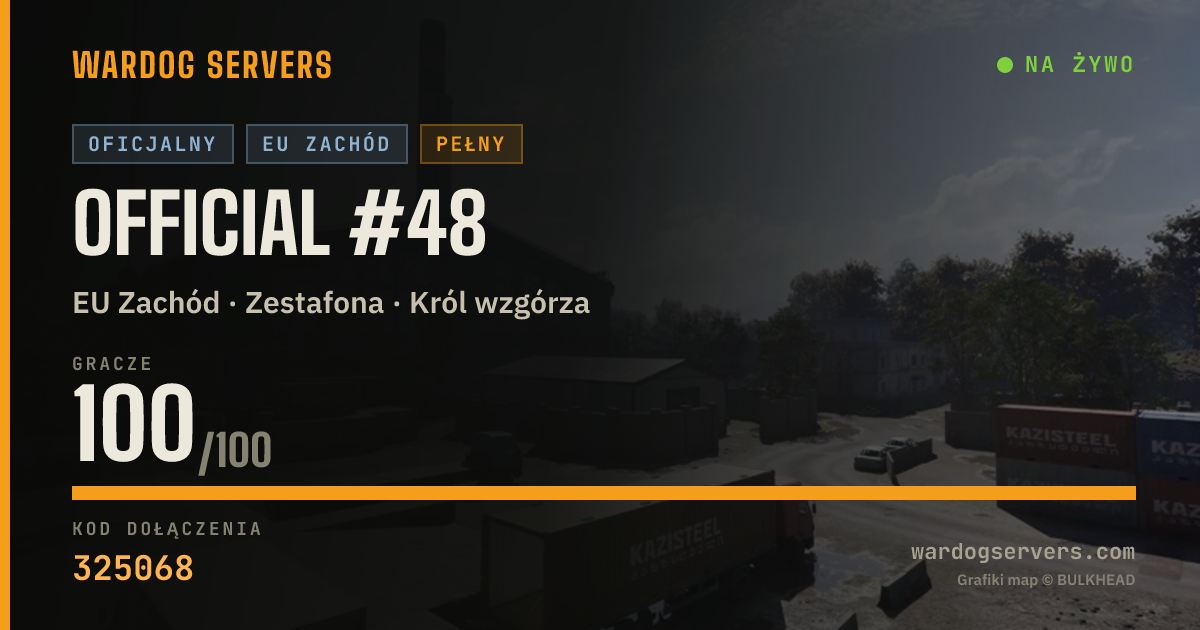 Baner ze statusem na żywo: Official #48