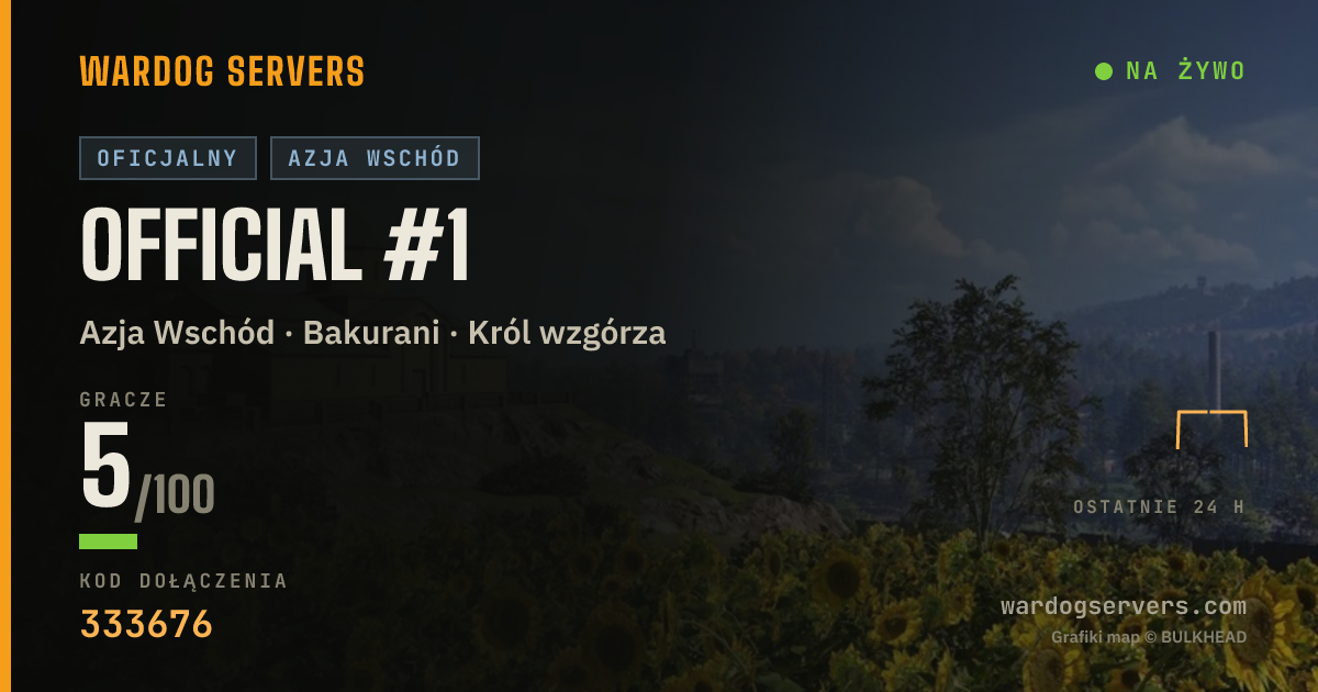 Baner ze statusem na żywo: Official #1