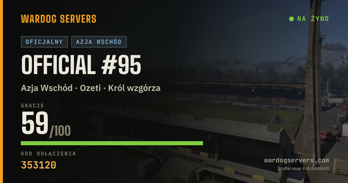 Baner ze statusem na żywo: Official #95