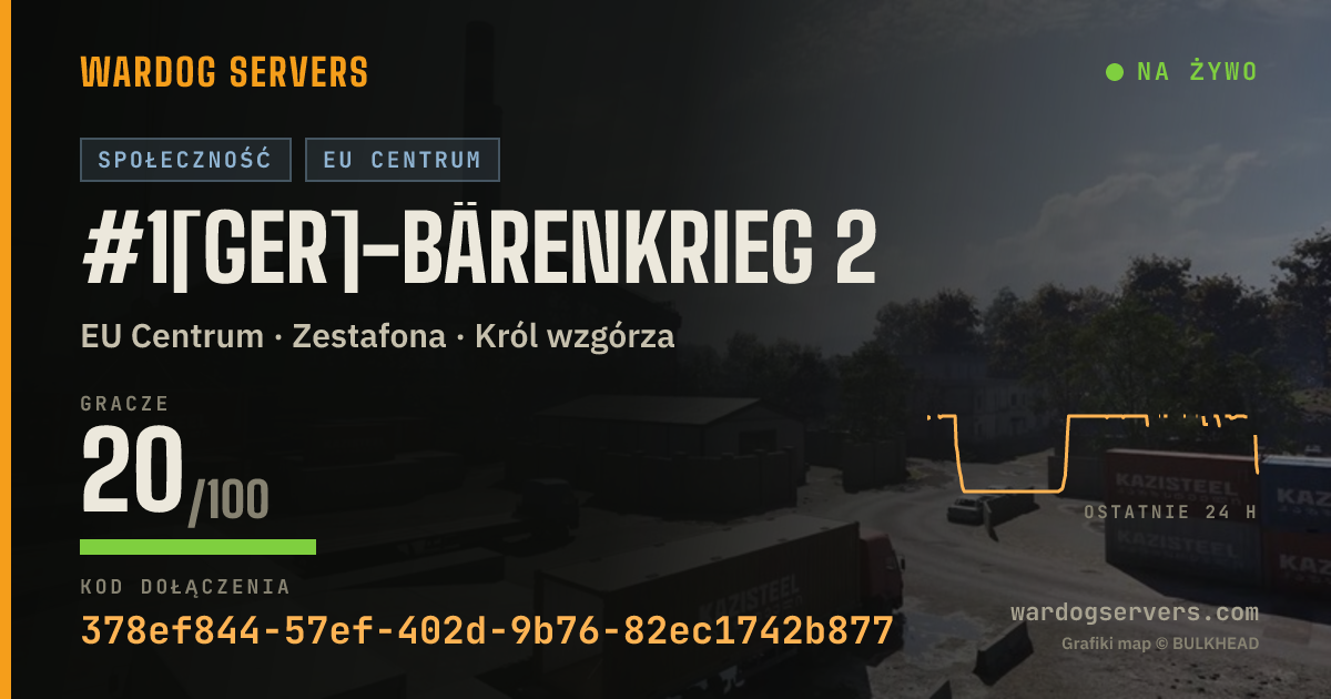 Baner ze statusem na żywo: #1[GER]-Bärenkrieg 2