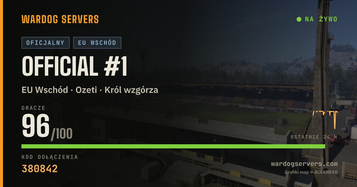 Baner ze statusem na żywo: Official #1