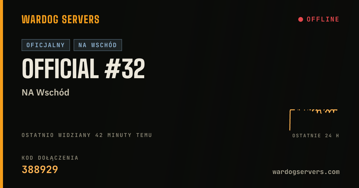 Baner ze statusem na żywo: Official #32