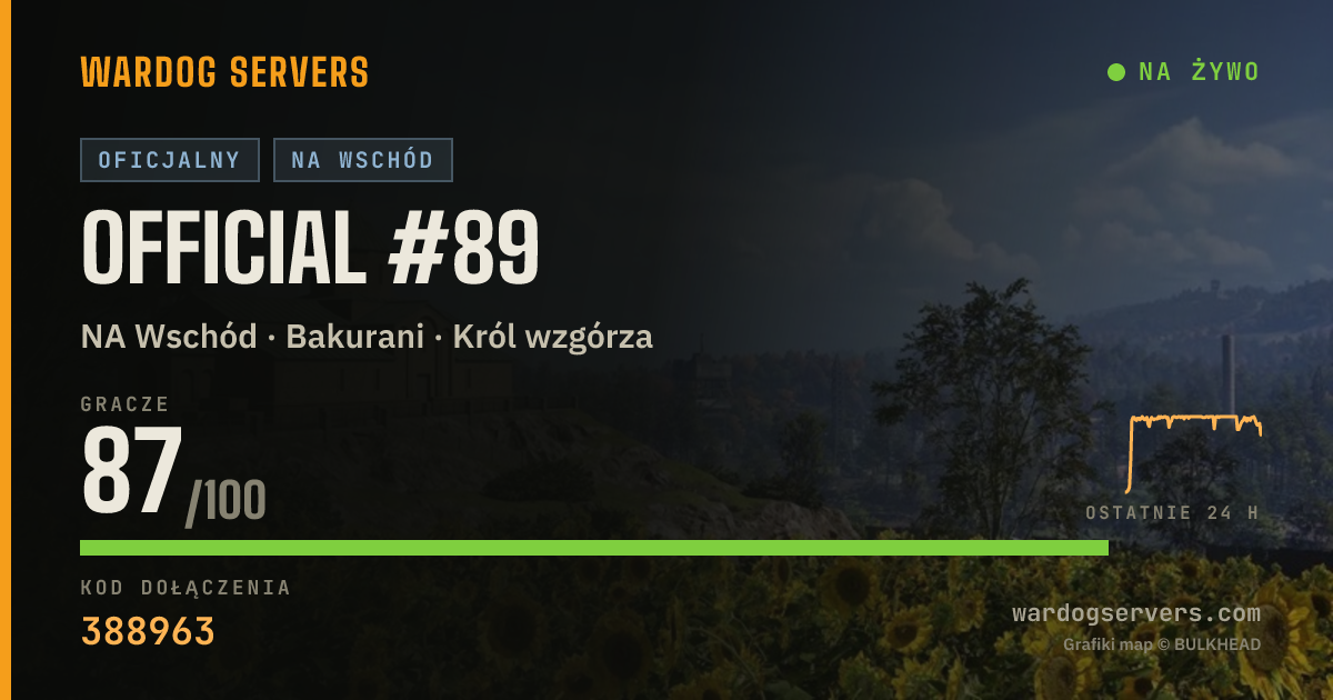 Baner ze statusem na żywo: Official #89