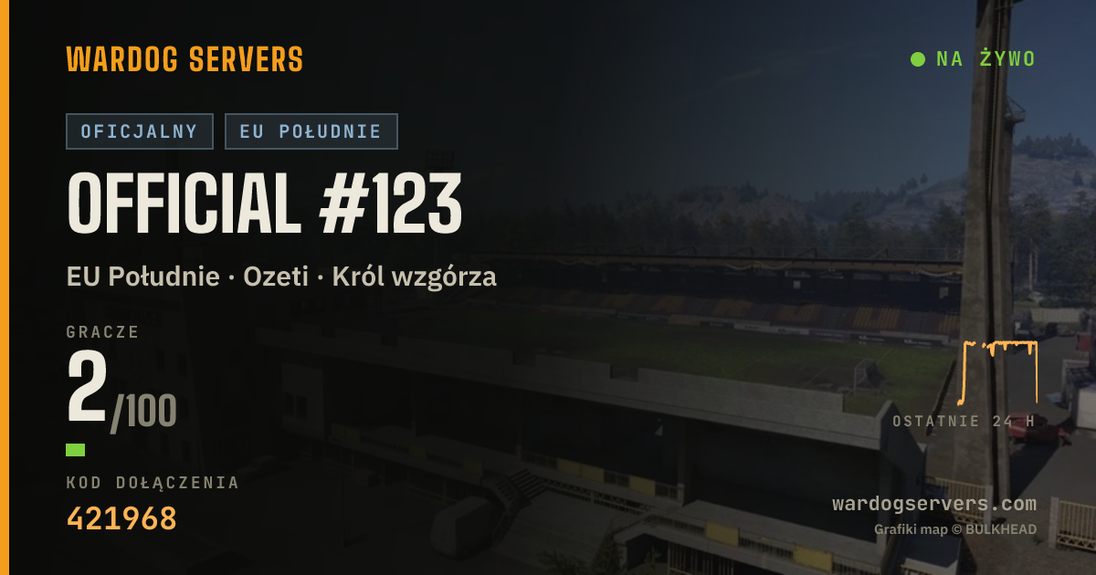 Baner ze statusem na żywo: Official #123