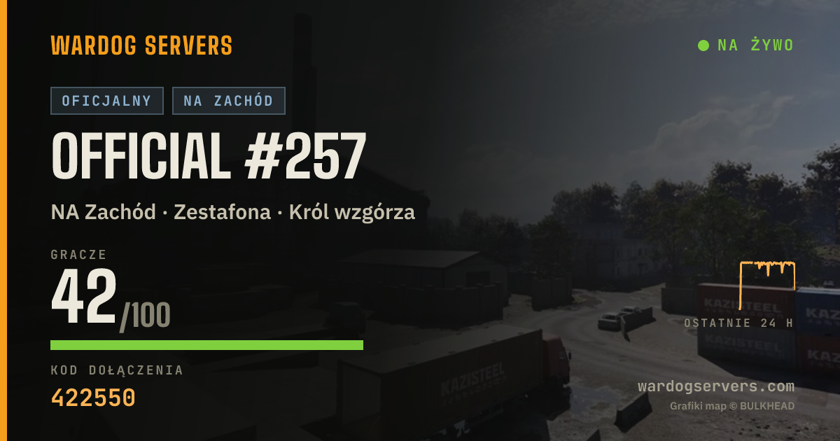 Baner ze statusem na żywo: Official #257