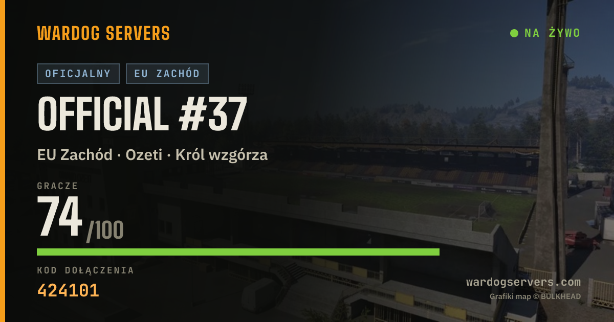 Baner ze statusem na żywo: Official #37