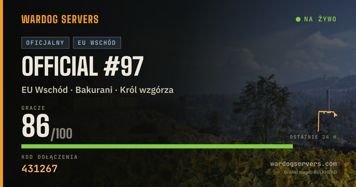Baner ze statusem na żywo: Official #97