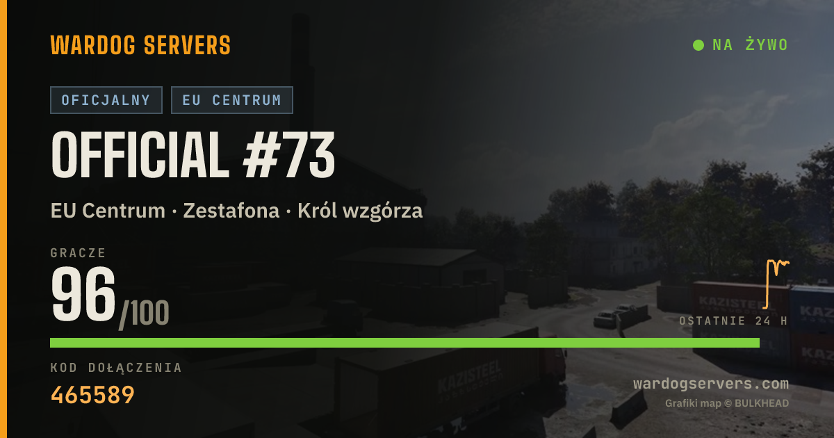 Baner ze statusem na żywo: Official #73