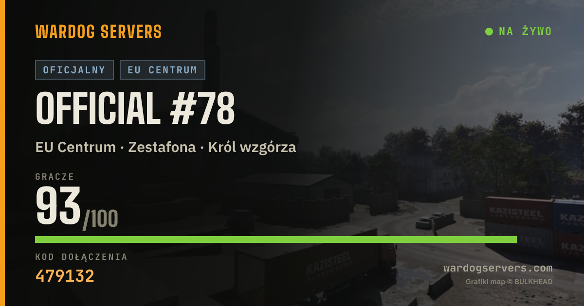 Baner ze statusem na żywo: Official #78