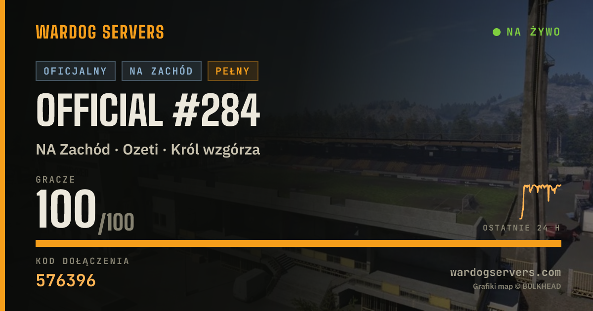 Baner ze statusem na żywo: Official #284
