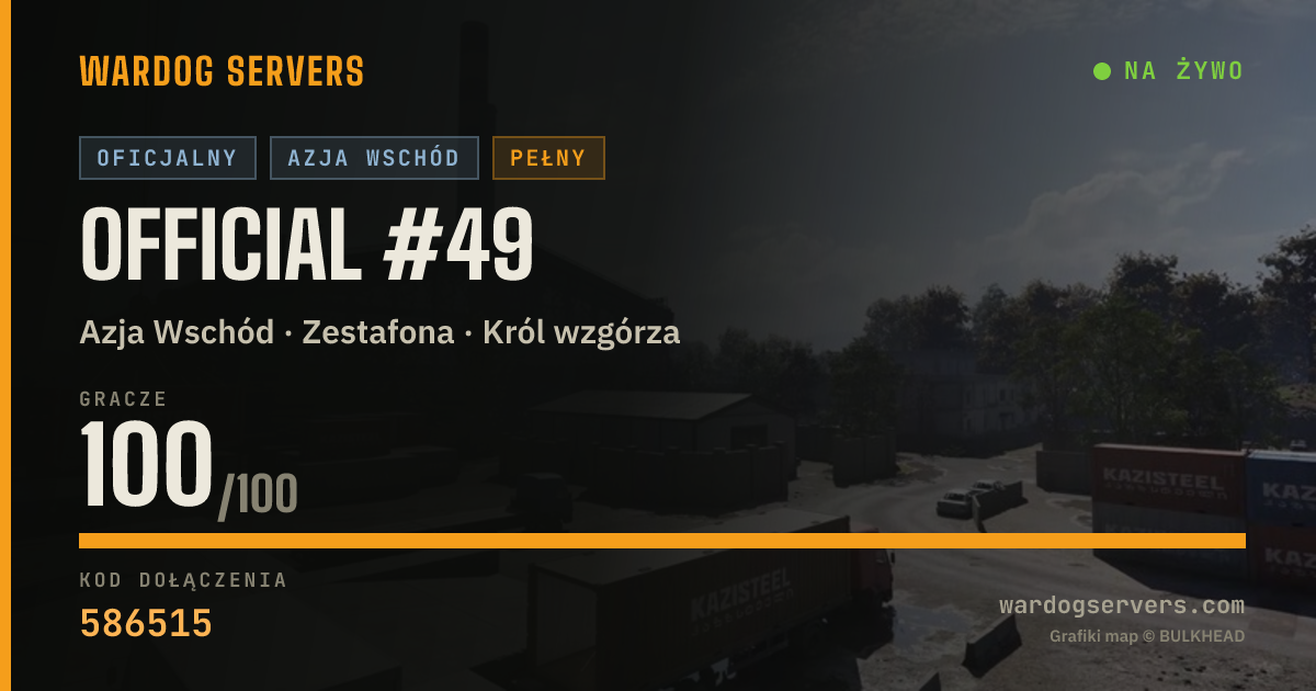Baner ze statusem na żywo: Official #49