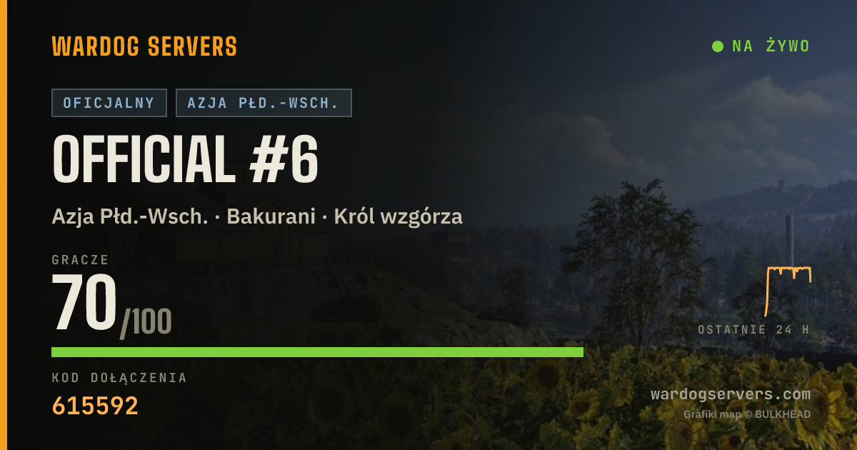 Baner ze statusem na żywo: Official #6
