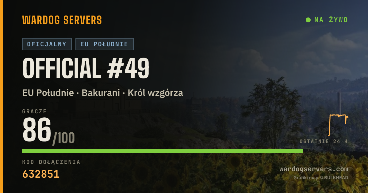 Baner ze statusem na żywo: Official #49