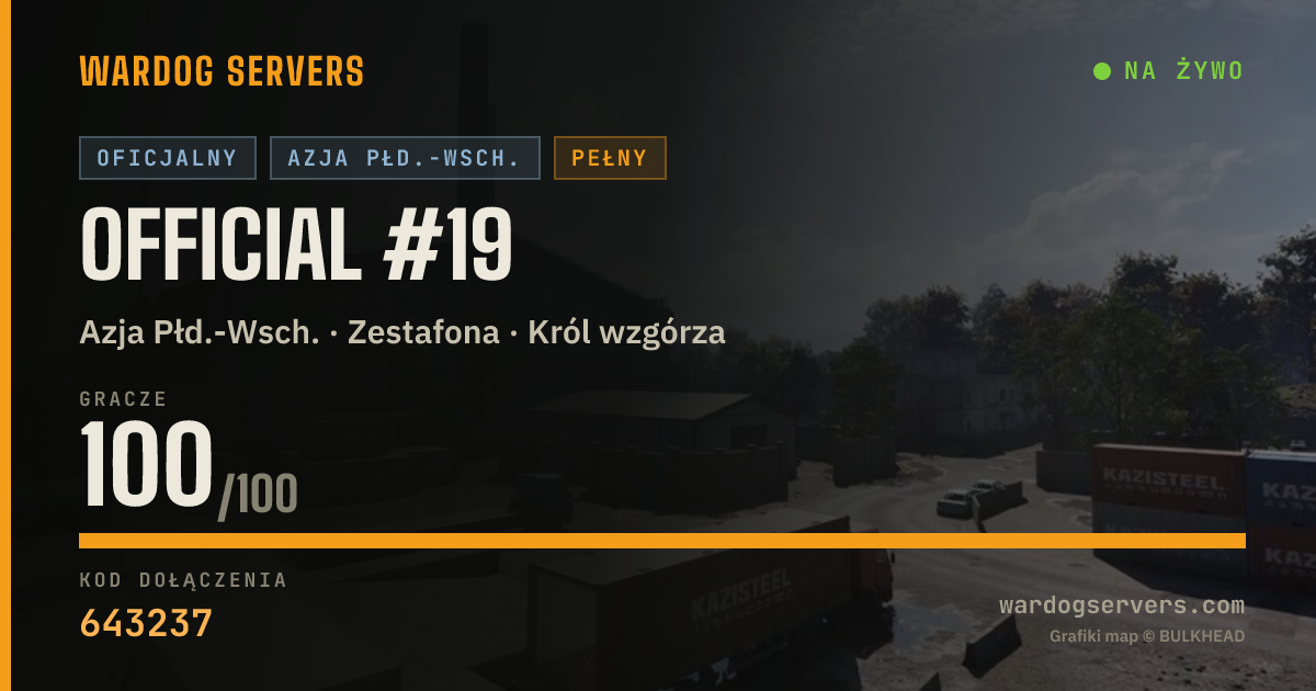 Baner ze statusem na żywo: Official #19