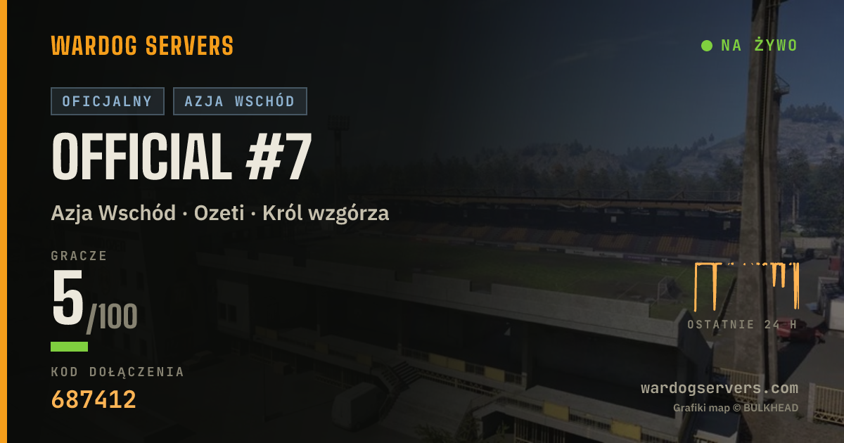 Baner ze statusem na żywo: Official #7