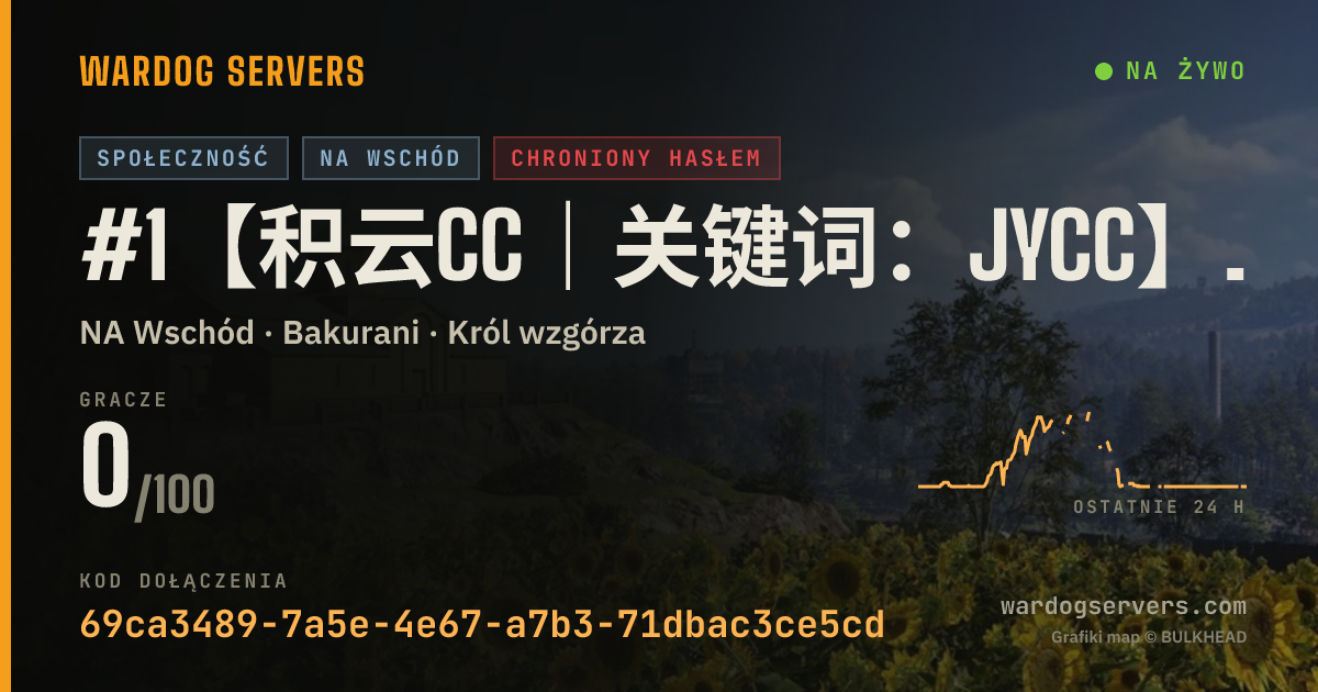 Baner ze statusem na żywo: #1【积云CC｜关键词：JYCC】QQ群973280631