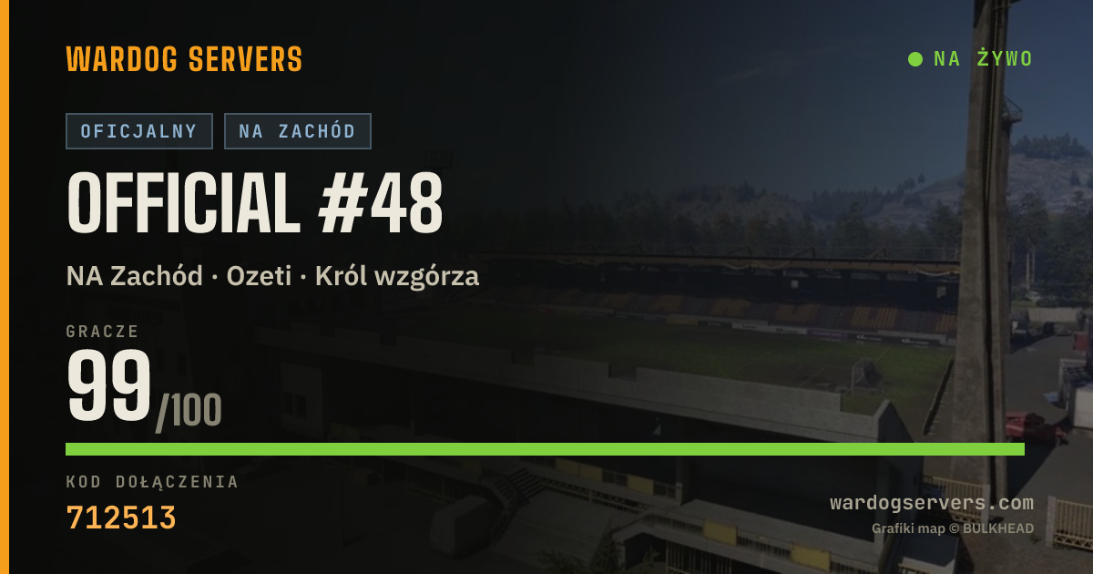 Baner ze statusem na żywo: Official #48