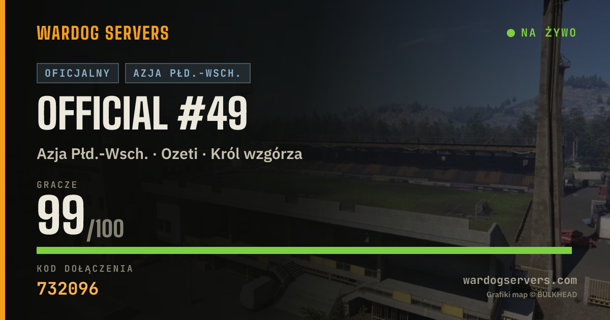 Baner ze statusem na żywo: Official #49
