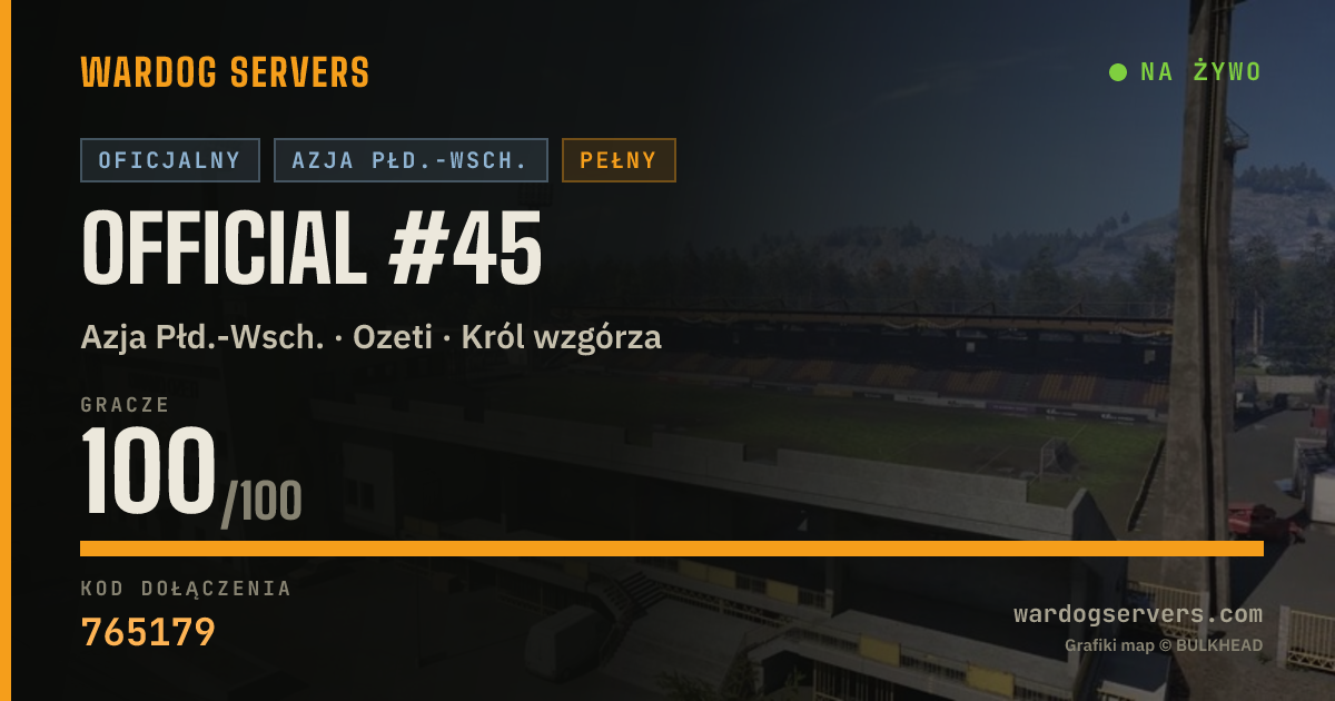 Baner ze statusem na żywo: Official #45
