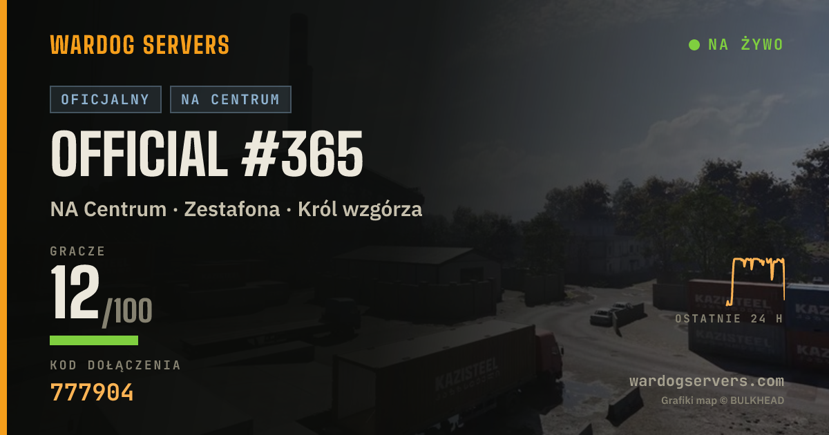 Baner ze statusem na żywo: Official #365