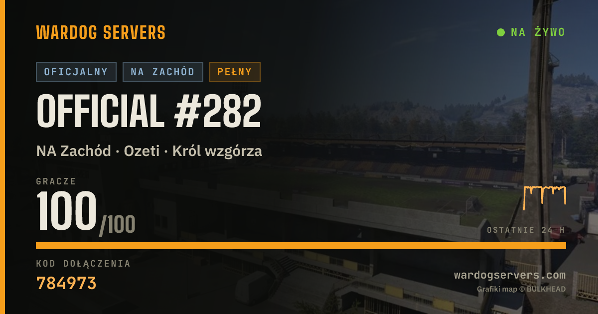 Baner ze statusem na żywo: Official #282