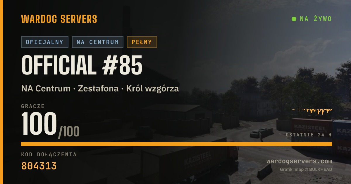 Baner ze statusem na żywo: Official #85