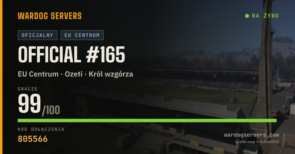 Baner ze statusem na żywo: Official #165