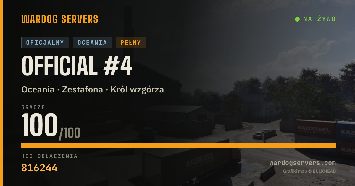 Baner ze statusem na żywo: Official #4
