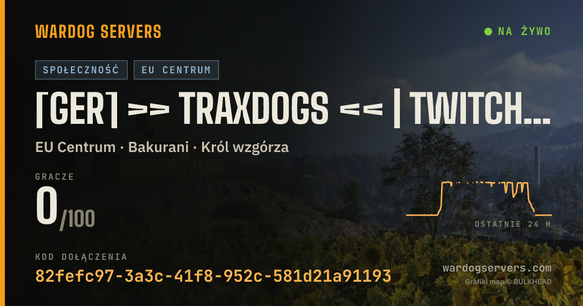 Baner ze statusem na żywo: [GER] >> TrAxDoGs << | twitch.tv/traxmax81