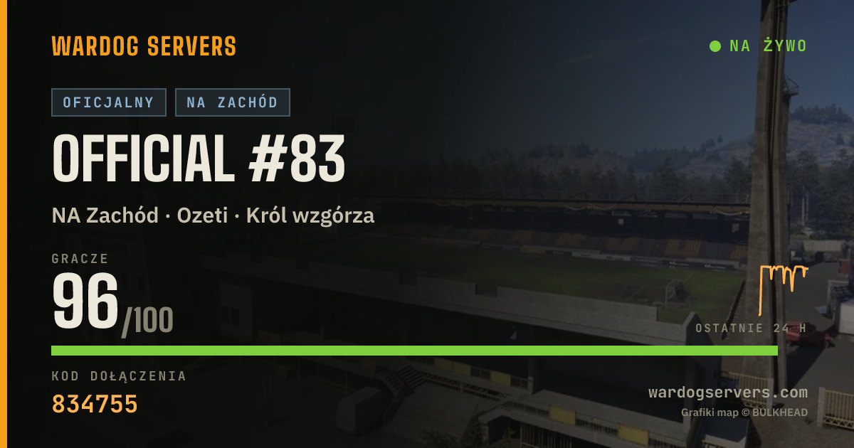 Baner ze statusem na żywo: Official #83