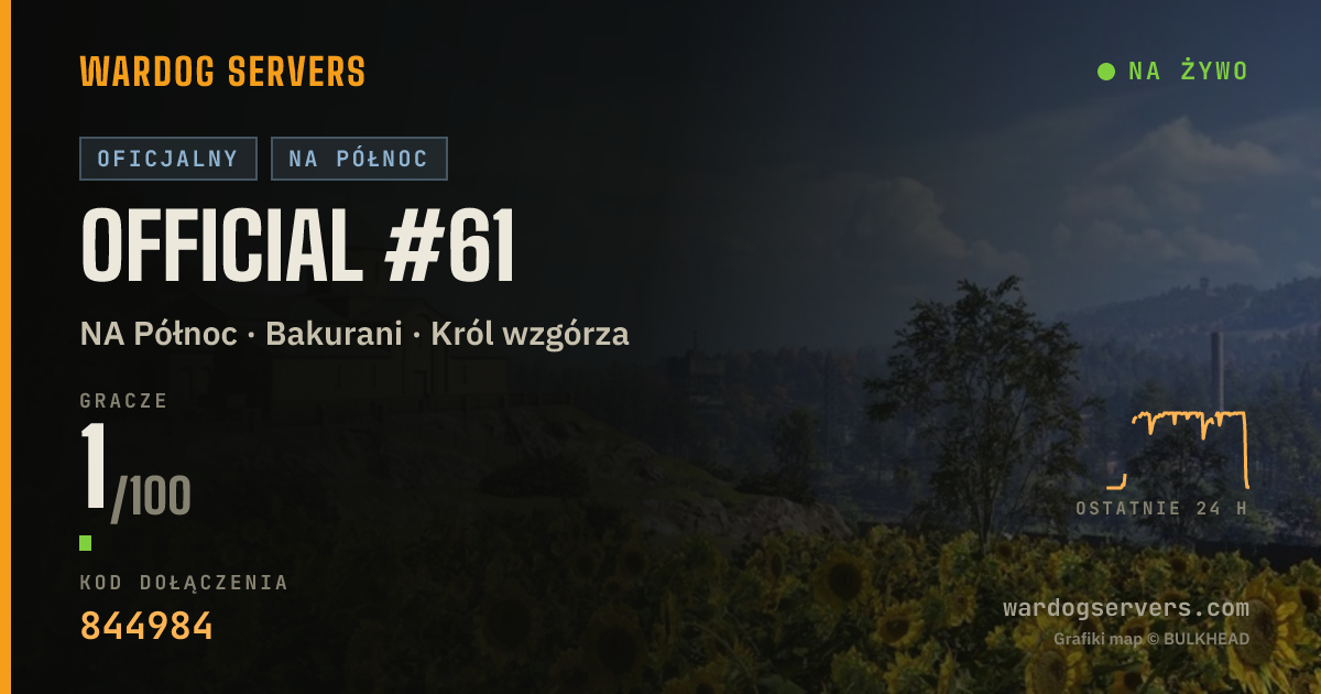 Baner ze statusem na żywo: Official #61