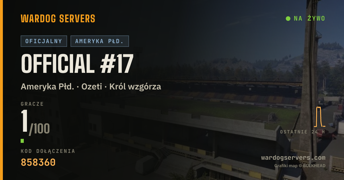 Baner ze statusem na żywo: Official #17