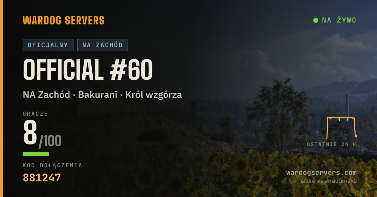 Baner ze statusem na żywo: Official #60