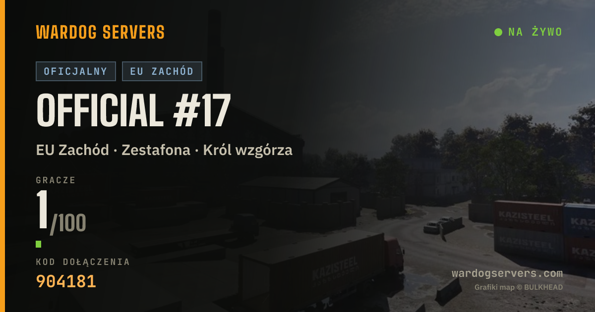 Baner ze statusem na żywo: Official #17
