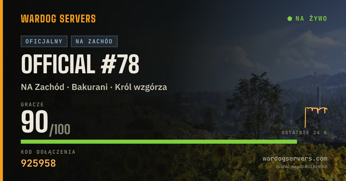 Baner ze statusem na żywo: Official #78