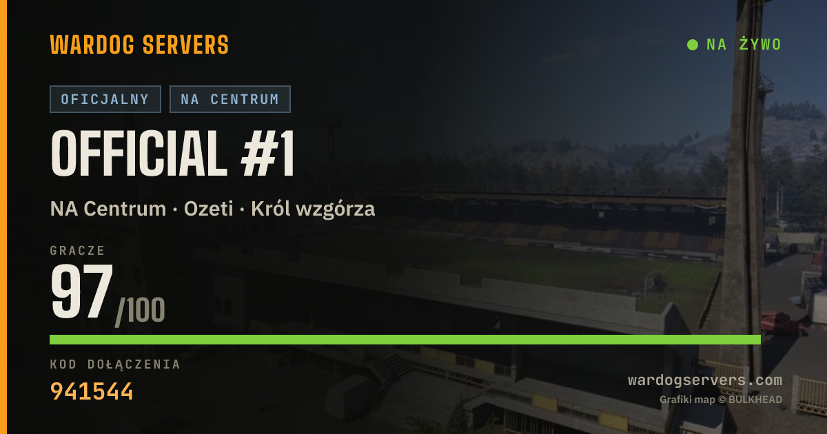 Baner ze statusem na żywo: Official #1