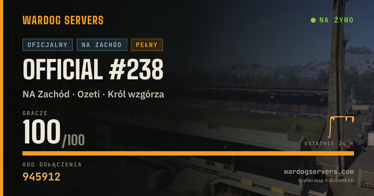 Baner ze statusem na żywo: Official #238