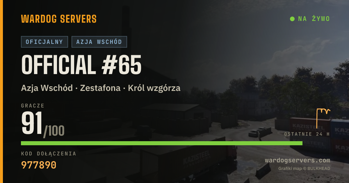 Baner ze statusem na żywo: Official #65