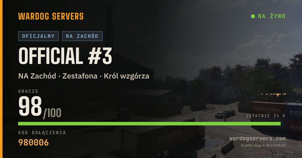 Baner ze statusem na żywo: Official #3