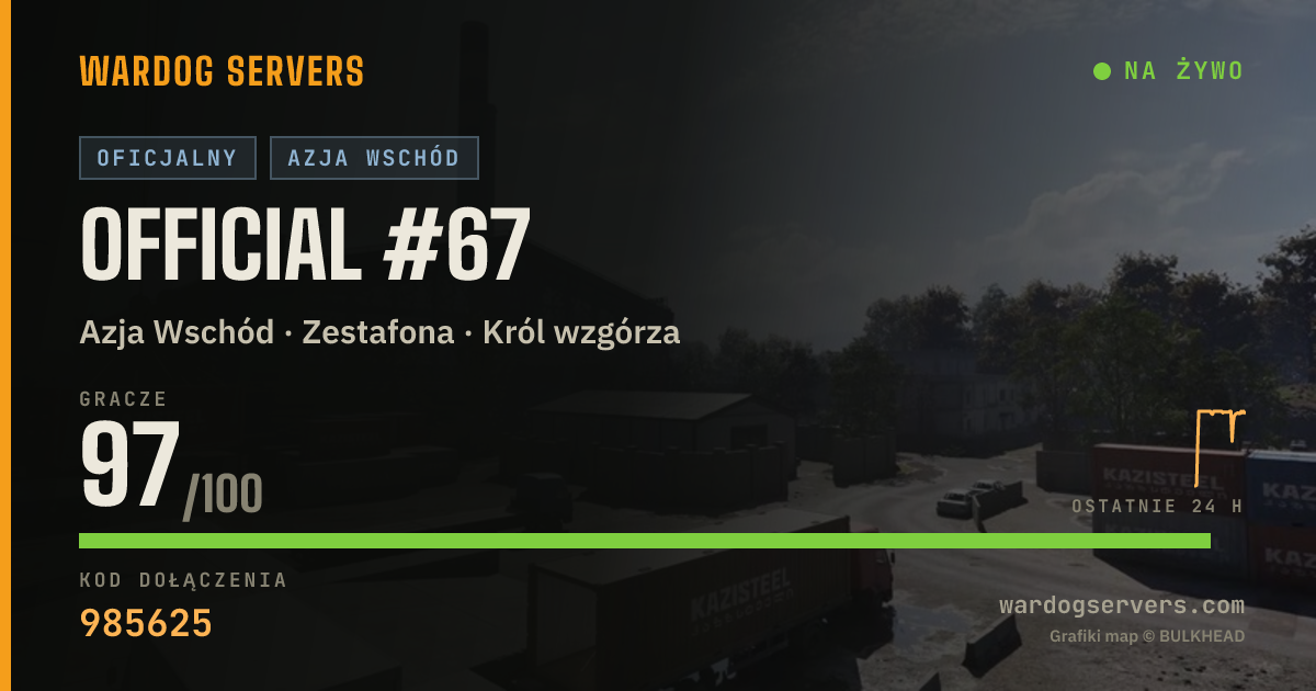 Baner ze statusem na żywo: Official #67