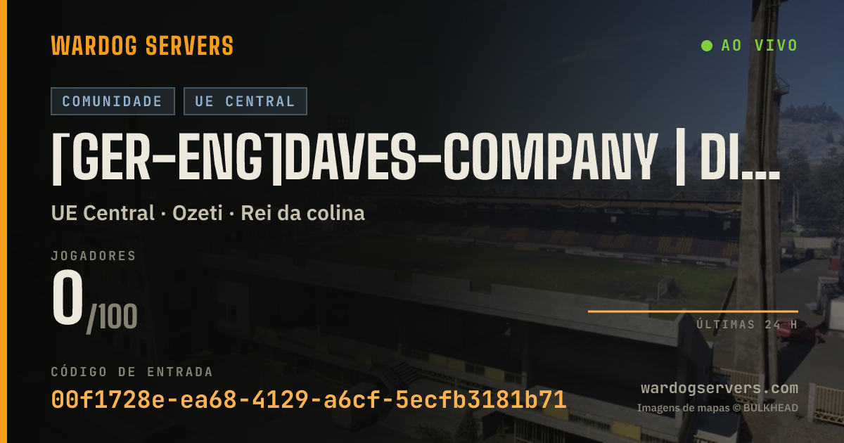 Banner de status ao vivo de [GER-ENG]Daves-Company | discord.gg/mRjajyt2gt