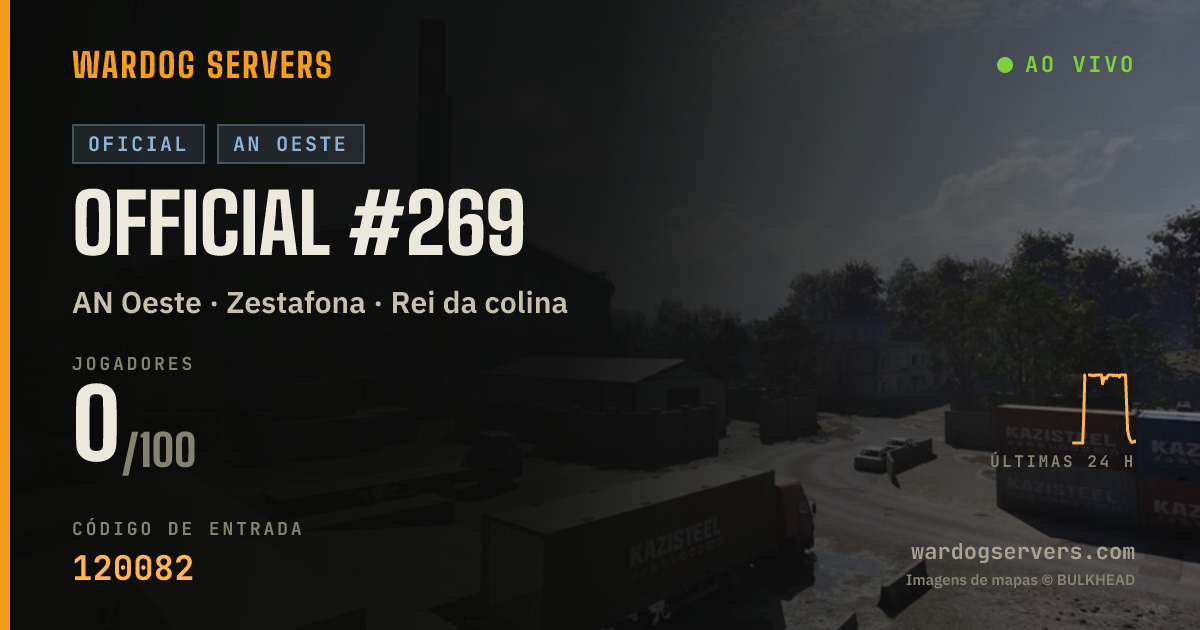 Banner de status ao vivo de Official #269