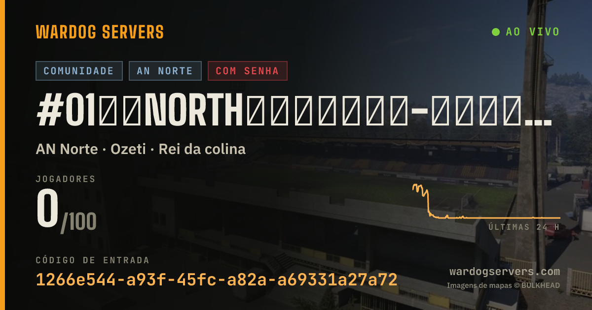 Banner de status ao vivo de #01北美north麦芽中文服务器-指定交流群号1124585094