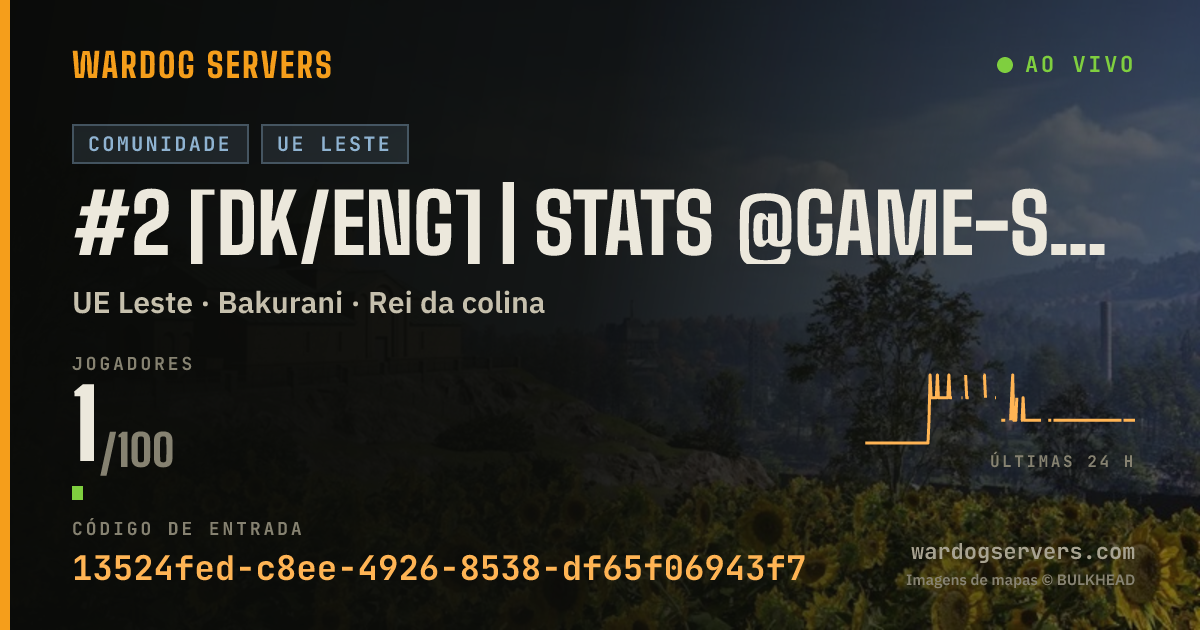 Banner de status ao vivo de #2 [DK/ENG] | Stats @Game-Squad.dk | Dansk Community